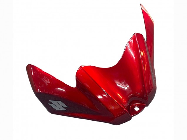 2008-2010 Suzuki GSXR 600 / GSXR 750 Motorcycle Fairing - Red Glossy Black