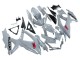 2008-2010 Suzuki GSXR 600 / GSXR 750 Motorcycle Fairings - Glossy Grey