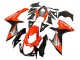 2011-2024 Suzuki GSXR 600 / GSXR 750 Motorcycle Fairings Kits - Red Glossy Black