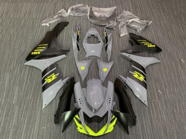 2011-2024 Suzuki GSXR 600 / GSXR 750 Motorcycle Fairings - Nardo Grey Neon Yellow Black