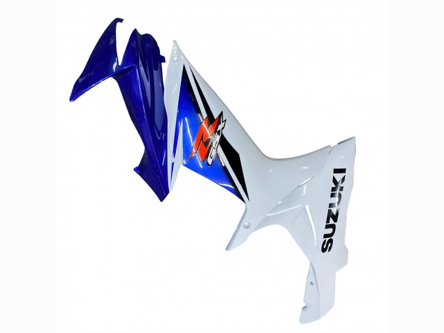 2011-2024 Suzuki GSXR 600 / GSXR 750 Motorcycle Fairing - White Blue Red