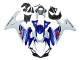 2011-2024 Suzuki GSXR 600 / GSXR 750 Motorcycle Fairing - White Blue Red
