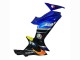 2011-2024 Suzuki GSXR 600 / GSXR 750 Motorcycle Fairings - Blue Yellow