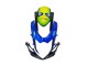 2011-2024 Suzuki GSXR 600 / GSXR 750 Motorcycle Fairings - Blue Yellow