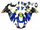 2011-2024 Suzuki GSXR 600 / GSXR 750 Motorcycle Fairings - Blue Yellow