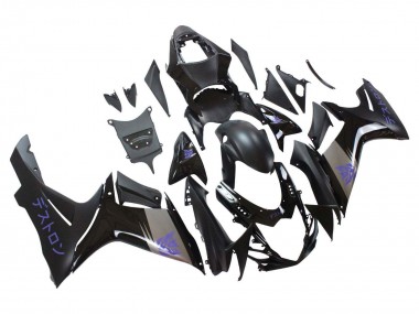 2011-2024 Suzuki GSXR 600 / GSXR 750 Motorcycle Fairings - Matte Black Grey Purple