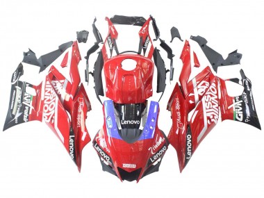 2019-2021 Yamaha YZF R3/R25 Motorcycle Fairings - Red Purple Black Valsir Lenovo