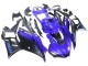 2022-2024 Yamaha YZF R3/R25 Motorcycle Fairing - Blue Matte Black