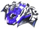 2022-2024 Yamaha YZF R3/R25 Motorcycle Fairing - Blue Matte Black