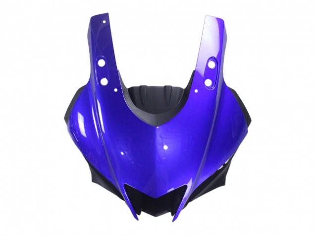 2022-2024 Yamaha YZF R3/R25 Motorcycle Fairing - Blue Matte Black