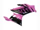 2022-2024 Yamaha YZF R3/R25 Motorcycle Fairings - Pink Glossy Black Monster