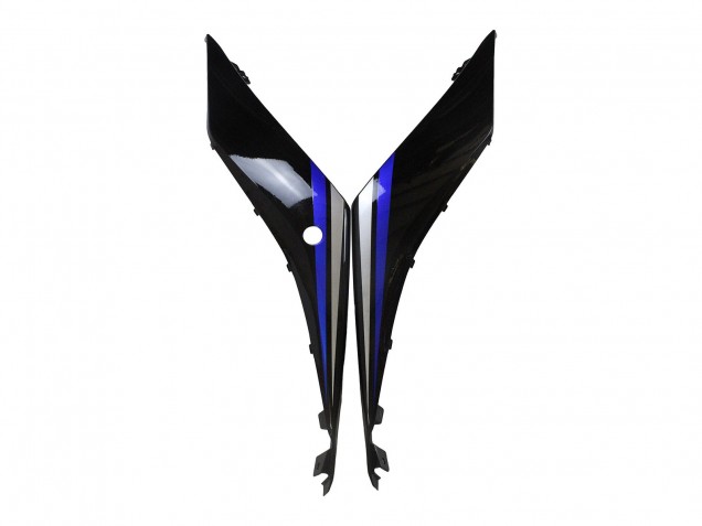 2022-2024 Yamaha YZF R3/R25 Motorcycle Fairings - Silver Blue Glossy Black