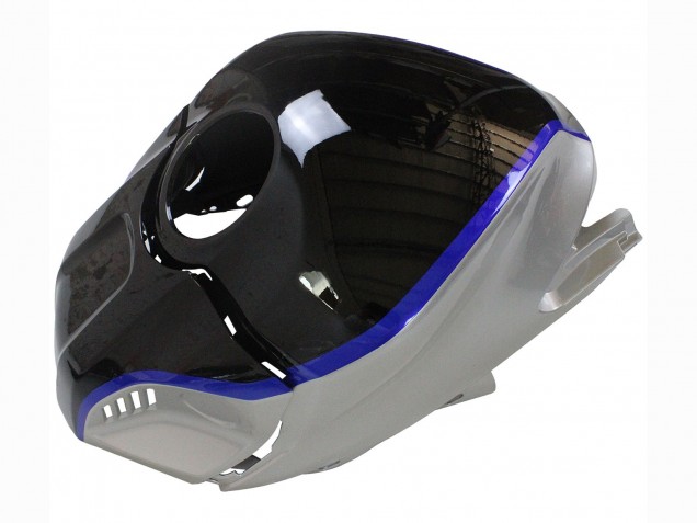 2022-2024 Yamaha YZF R3/R25 Motorcycle Fairings - Silver Blue Glossy Black