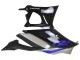 2022-2024 Yamaha YZF R3/R25 Motorcycle Fairings - Silver Blue Glossy Black