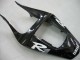 2000-2001 Yamaha YZF 1000 R1 Motorcycle Fairings - Glossy Black White Decal