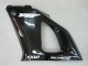 2000-2001 Yamaha YZF 1000 R1 Motorcycle Fairings - Glossy Black White Decal