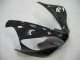 2000-2001 Yamaha YZF 1000 R1 Motorcycle Fairings - Glossy Black White Decal