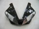 2000-2001 Yamaha YZF 1000 R1 Motorcycle Fairings - Glossy Black White Decal