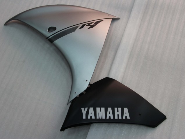 2009-2011 Yamaha YZF 1000 R1 Motorcycle Fairing - Silver Black