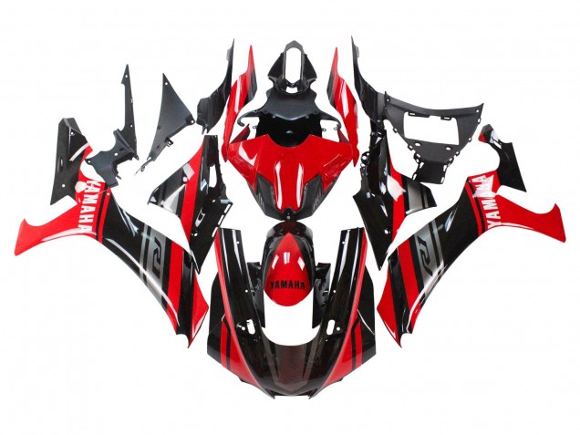 2020-2025 Yamaha YZF 1000 R1 Motorcycle Fairings - Red Silver Black
