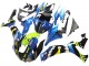 2020-2025 Yamaha YZF 1000 R1 Motorcycle Fairings - Blue Green Black Shark