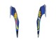 2020-2025 Yamaha YZF 1000 R1 Motorcycle Fairings - Blue Green Black Shark