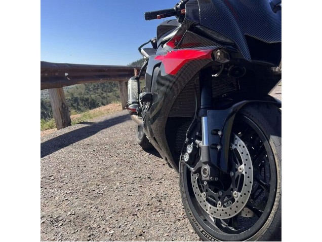 2020-2025 Yamaha YZF 1000 R1 Motorcycle Fairings - Black Carbon Fiber Red