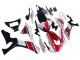 2020-2025 Yamaha YZF 1000 R1 Motorcycle Fairing - White Red Glossy Black