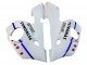 1998-2002 Yamaha YZF 600 R6 Motorcycle Fairings - White Blue Red Fiat 99