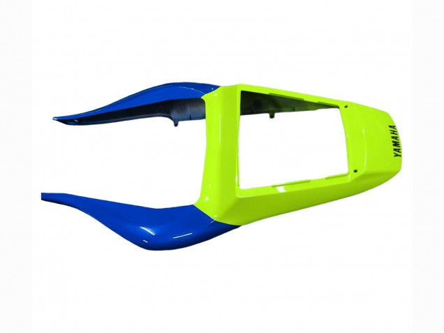 1998-2002 Yamaha YZF 600 R6 Motorcycle Fairings - Neon Green Blue White Champions