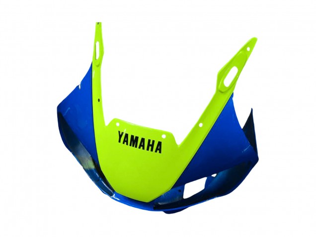 1998-2002 Yamaha YZF 600 R6 Motorcycle Fairings - Neon Green Blue White Champions