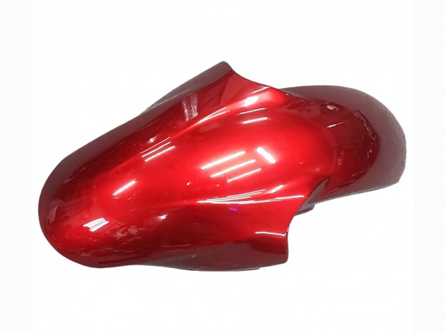 1998-2002 Yamaha YZF 600 R6 Motorcycle Fairings - Red White Glossy Black