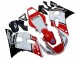1998-2002 Yamaha YZF 600 R6 Motorcycle Fairings - White Red Black Petronas Yamalube 50th