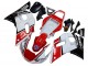 1998-2002 Yamaha YZF 600 R6 Motorcycle Fairings - White Red Black Petronas Yamalube 50th