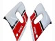 1998-2002 Yamaha YZF 600 R6 Motorcycle Fairings - White Red Black Petronas Yamalube 50th