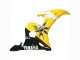2003-2004 Yamaha YZF R6 Motorcycle Fairings - Yellow Red Glossy Black 46