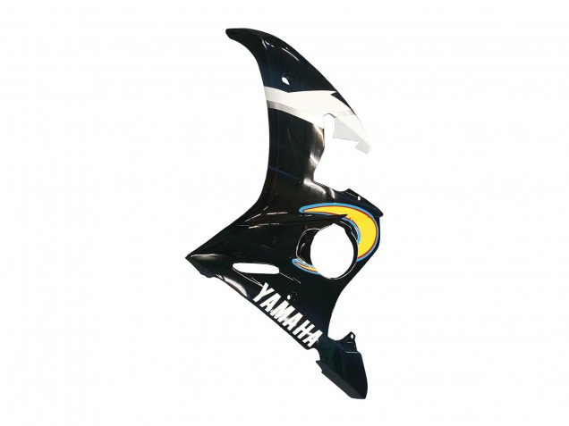 2003-2004 Yamaha YZF R6 Motorcycle Fairings - Yellow Red Glossy Black 46
