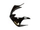 2003-2004 Yamaha YZF R6 Motorcycle Fairings - Glossy Black Matte Black Gold Decals