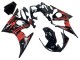 2003-2004 Yamaha YZF R6 Motorcycle Fairing - Glossy Black Red