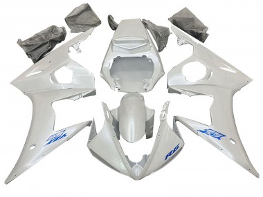 2003-2004 Yamaha YZF R6 Motorcycle Fairings - White