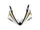 2003-2004 Yamaha YZF R6 Motorcycle Fairings - White Gold