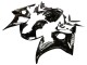 2005 Yamaha YZF 600 R6 Motorcycle Fairings - Glossy Black