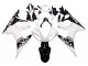 2005 Yamaha YZF 600 R6 Motorcycle Fairings - White Black