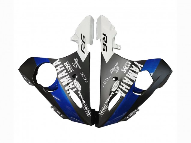 2005 Yamaha YZF 600 R6 Motorcycle Fairings - Blue White Black Yamalube