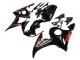 2005 Yamaha YZF 600 R6 Motorcycle Fairings - Black Red