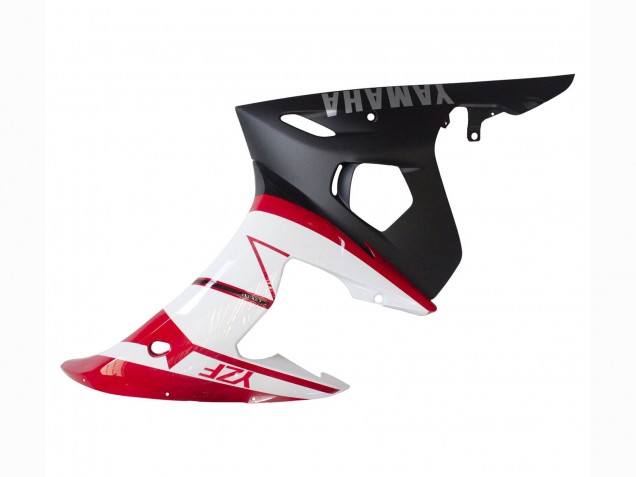 2005 Yamaha YZF 600 R6 Motorcycle Fairings - Red White Matte Black