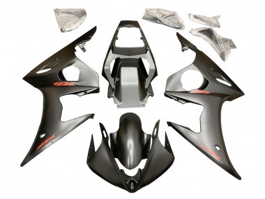 2005 Yamaha YZF 600 R6 Motorcycle Fairings - Matte Black Red