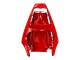 2005 Yamaha YZF 600 R6 Motorcycle Fairings - Red White Glossy Black