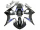 2005 Yamaha YZF 600 R6 Motorcycle Fairings - Black Blue