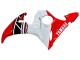 2005 Yamaha YZF 600 R6 Motorcycle Fairings - White Red Glossy Black
